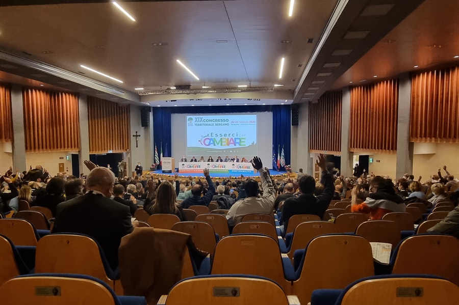 19° congresso della CISL di Bergamo
