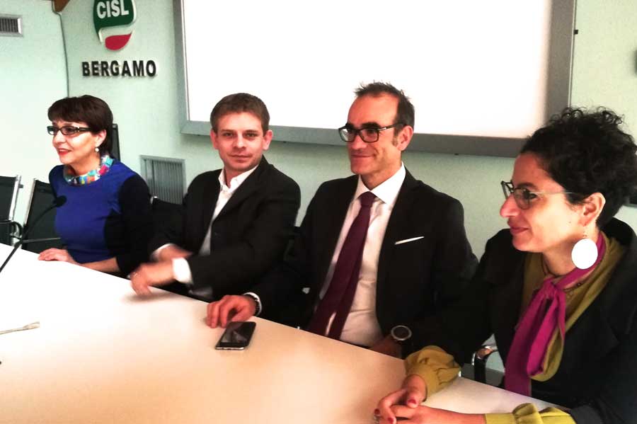 Giovanni Salvoldi nuovo segretario generale FIRST CISL Bergamo