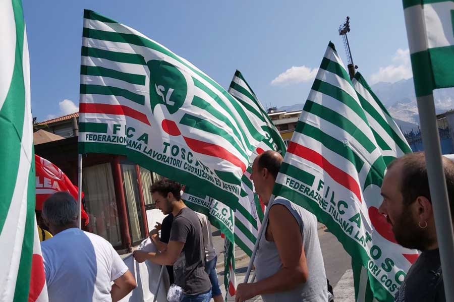 Lunedì 15 luglio sciopero di 8 ore in Lombardia settore lapidei industria