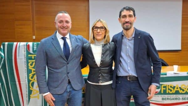 Guido Fratta è il nuovo segretario generale aggiunto della Fisascat Cisl Bergamo