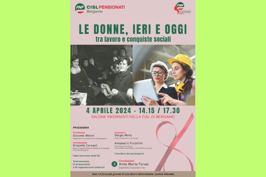 Le donne, ieri e oggi, tra lavoro e conquiste sociali