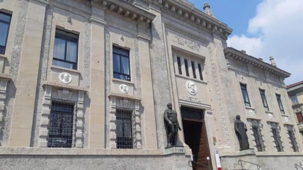 protesta del personale in Tribunale e in Procura di Bergamo