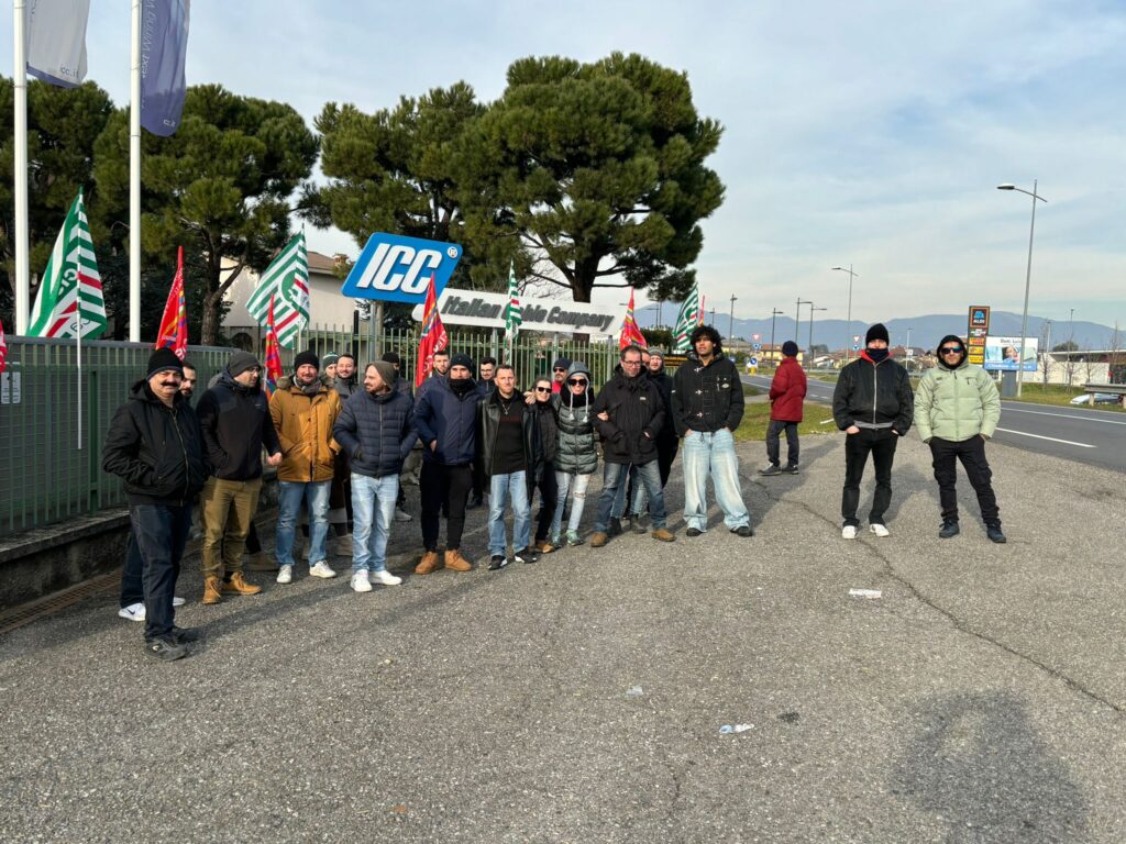 sciopero alla Italian Cable di Bolgare