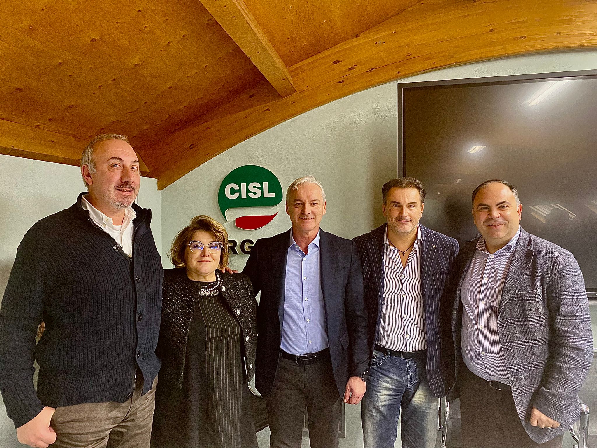 Luca Nieri entra nella segreteria Cisl Bergamo