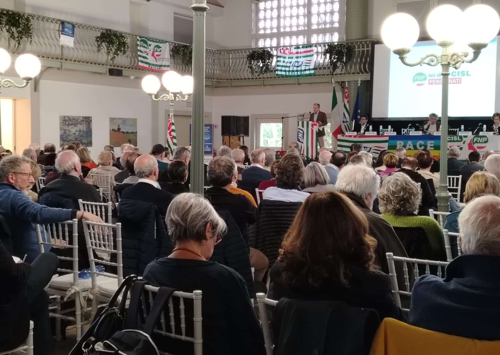 Prima giornata per il Congresso Fnp Cisl Bergamo