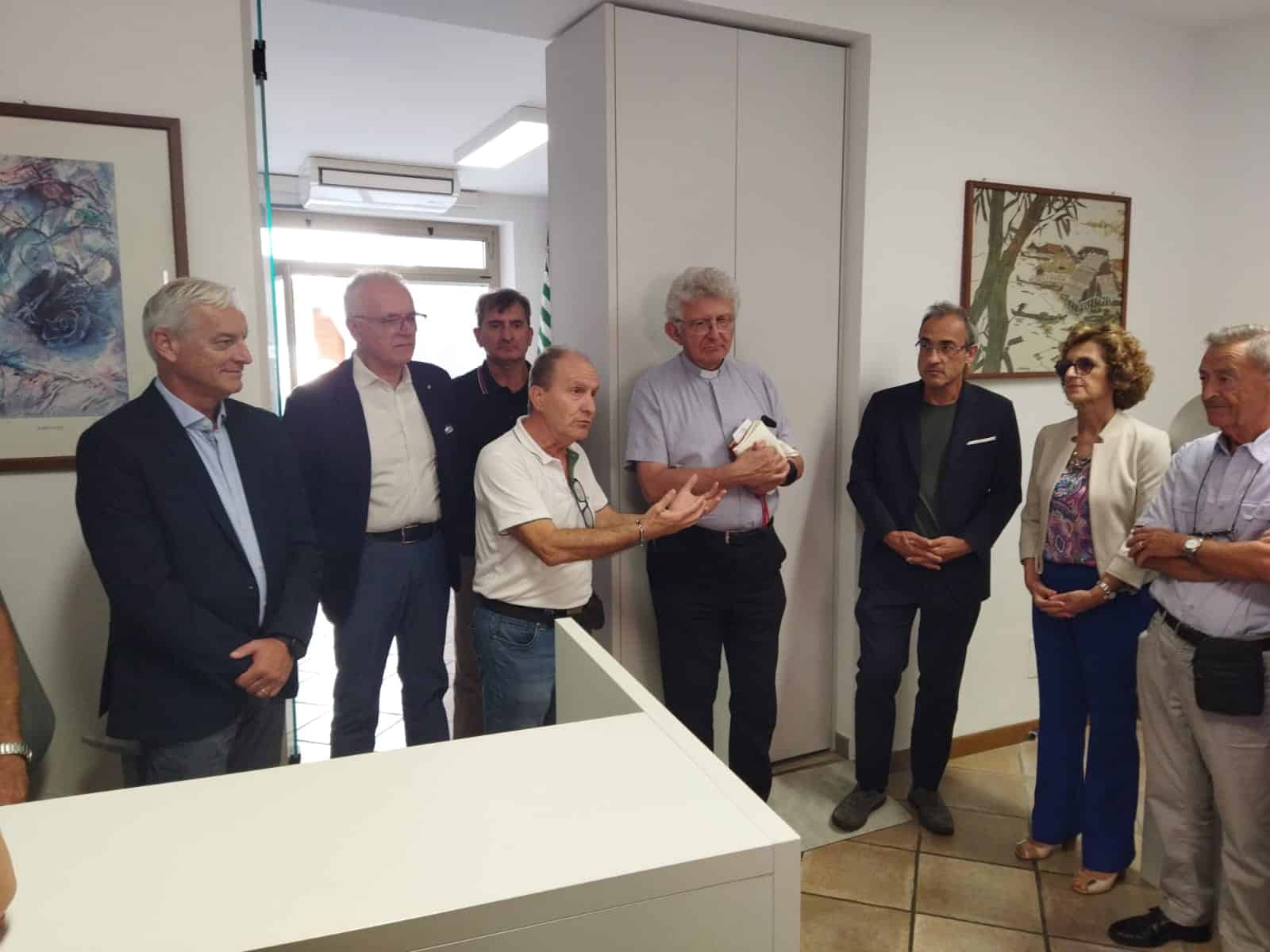 Caravaggio la nuova sede Fnp Cisl