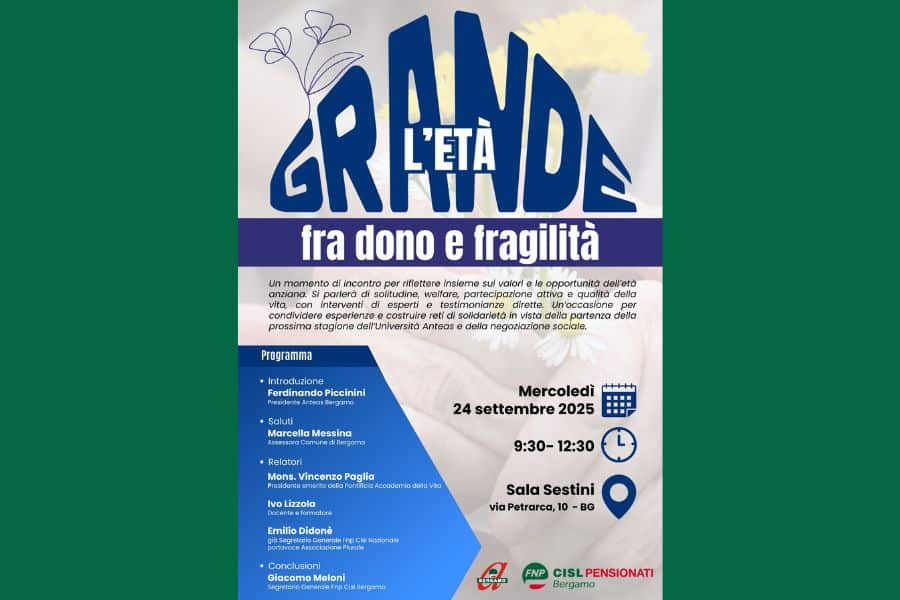 L’età grande, tra dono e fragilità