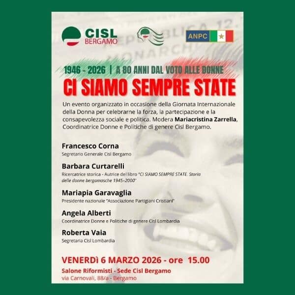 80° anniversario del voto delle donne